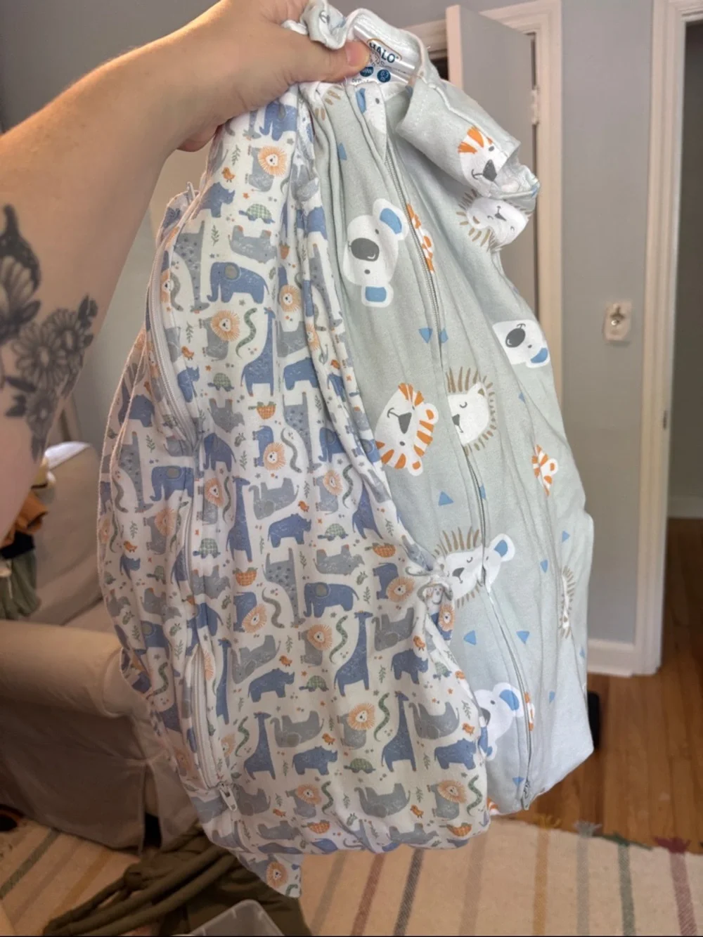 2 halo sleep sack swaddles